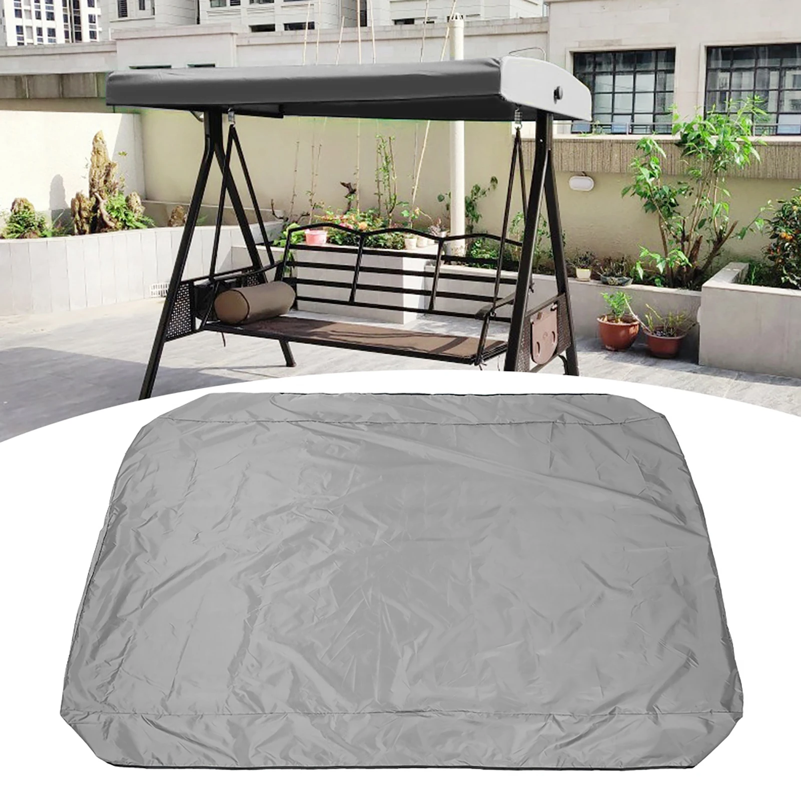 F5 Outdoor Courtyard Waterproof Swing Cover Dust Proof Swing Canopy Cover Replacement Accessory Garden Top Covered With Rain
F5 Outdoor Courtyard Waterproof Swing Cover Dust Proof Swing Canopy Cover Replacement Accessory Garden Top Covered With Rain