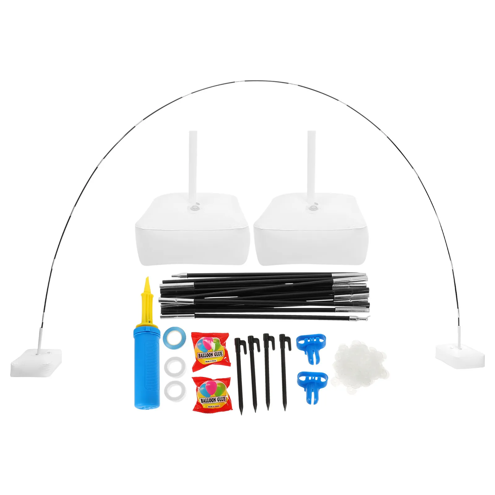 1 Set Balloon Arch Kit Lightweight Reusable Frame For Wedding Party Christmas Decorations Diy Arches Stand With Water Bag Base
1 Set Balloon Arch Kit Lightweight Reusable Frame For Wedding Party Christmas Decorations Diy Arches Stand With Water Bag Base