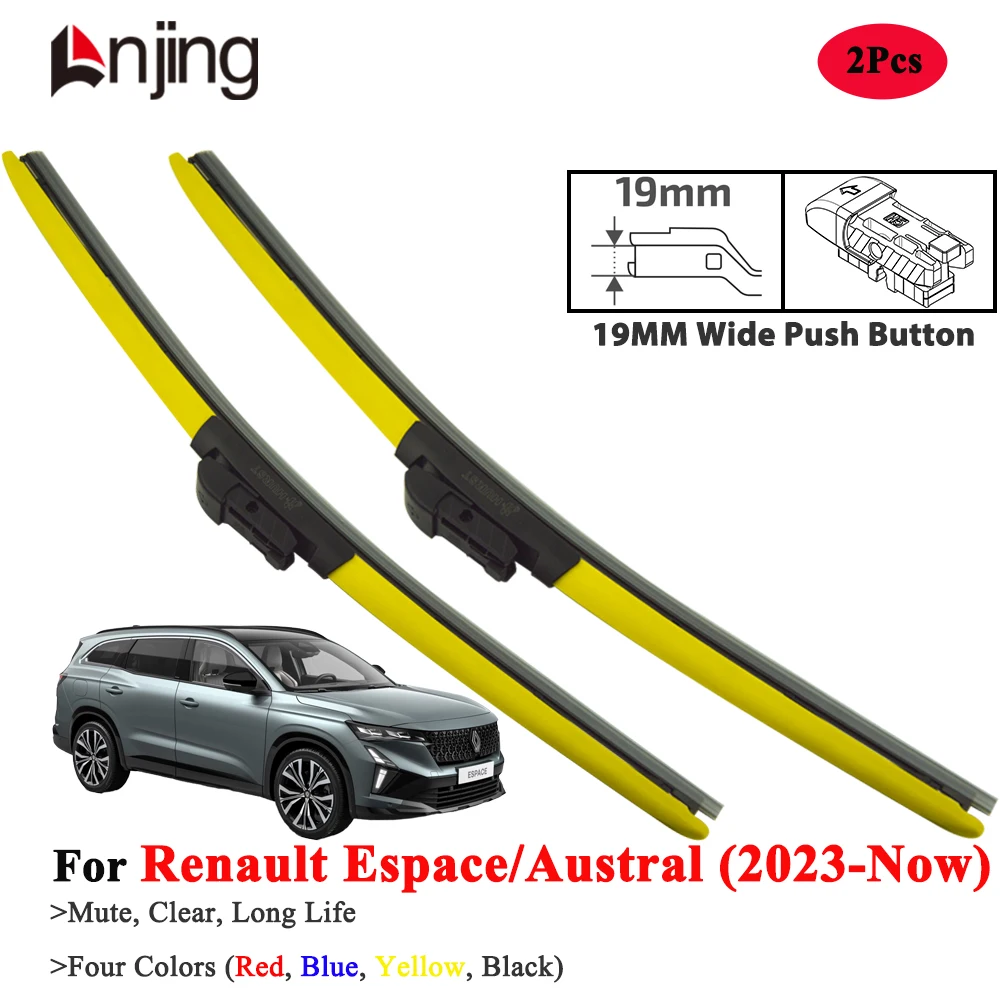 LNJING Windshield Wiper Blades For Renault Espace Austral 2023-Now
LNJING Windshield Wiper Blades For Renault Espace Austral 2023-Now