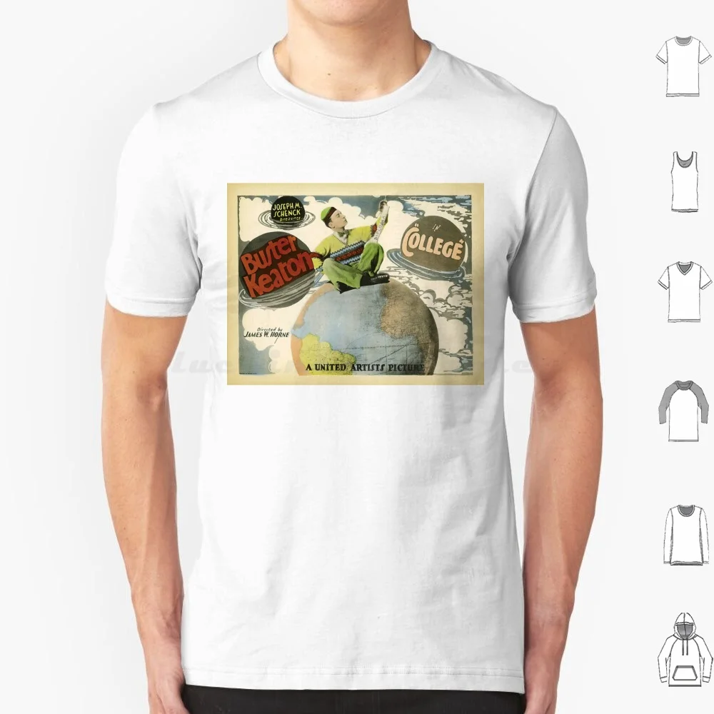 Buster Keaton College ( 1927 ) T Shirt Big Size 100% Cotton Buster Keaton Silent Film College
Buster Keaton College ( 1927 ) T Shirt Big Size 100% Cotton Buster Keaton Silent Film College