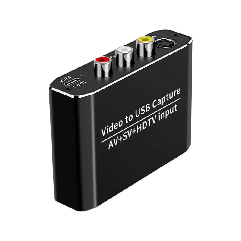 AS95-AV/S-VIDEO/-Compatible Video Capture Card Converter USB 3.0 Game Capture Card Video Recorder Grabber
AS95-AV/S-VIDEO/-Compatible Video Capture Card Converter USB 3.0 Game Capture Card Video Recorder Grabber