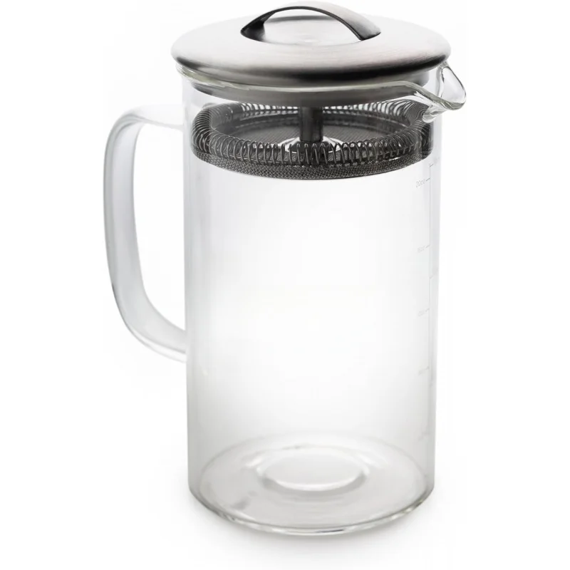Effortless Tea Maker: All-in-One Glass Teapot with Built-in Filter, Perfect for Hot & Iced Loose Leaf Tea
Effortless Tea Maker: All-in-One Glass Teapot with Built-in Filter, Perfect for Hot & Iced Loose Leaf Tea