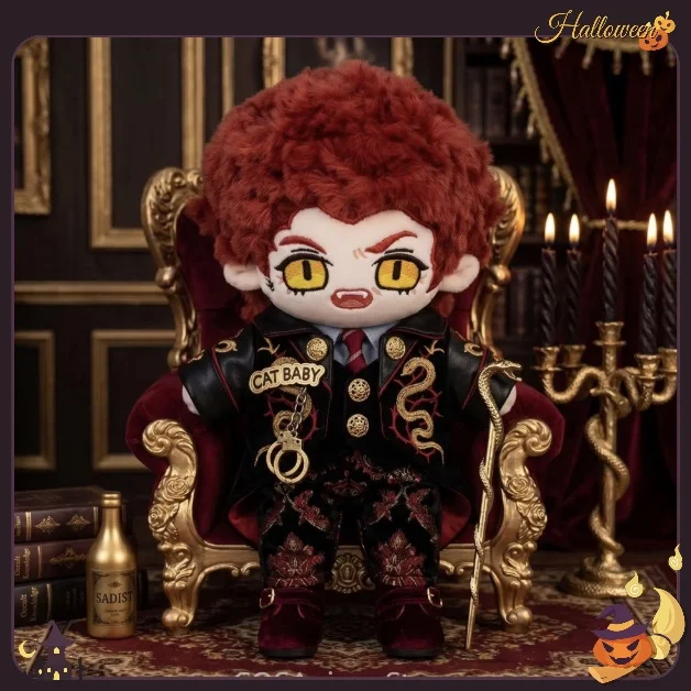 20cm Comedy Good Omens Crowley Dress Up Cotton Doll Anime Plush Toy Cosplay Collectible Birthday Gift For Fans
20cm Comedy Good Omens Crowley Dress Up Cotton Doll Anime Plush Toy Cosplay Collectible Birthday Gift For Fans