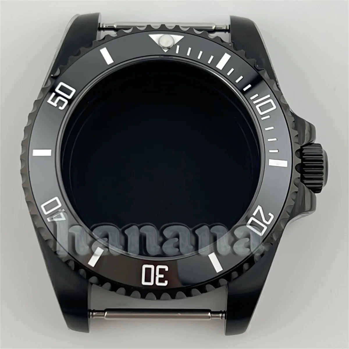 NH35 PVD black 43MM diving case ceramic bezel inserted into the case is suitable for NH34 NH35A NH36 38 ETA2824 PT5000 movements
NH35 PVD black 43MM diving case ceramic bezel inserted into the case is suitable for NH34 NH35A NH36 38 ETA2824 PT5000 movements