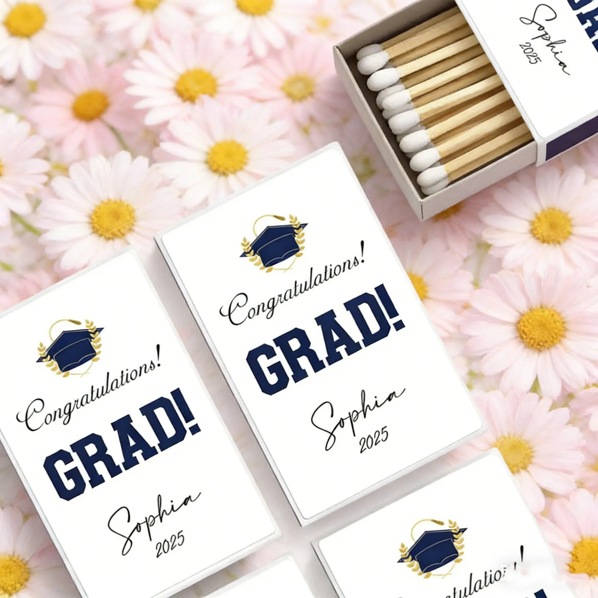 Personalized Graduation Matchbook Favors, Bulk Custom Congrats Grad Matchboxes, Perfect Graduation Celebration Souvenirs
Personalized Graduation Matchbook Favors, Bulk Custom Congrats Grad Matchboxes, Perfect Graduation Celebration Souvenirs