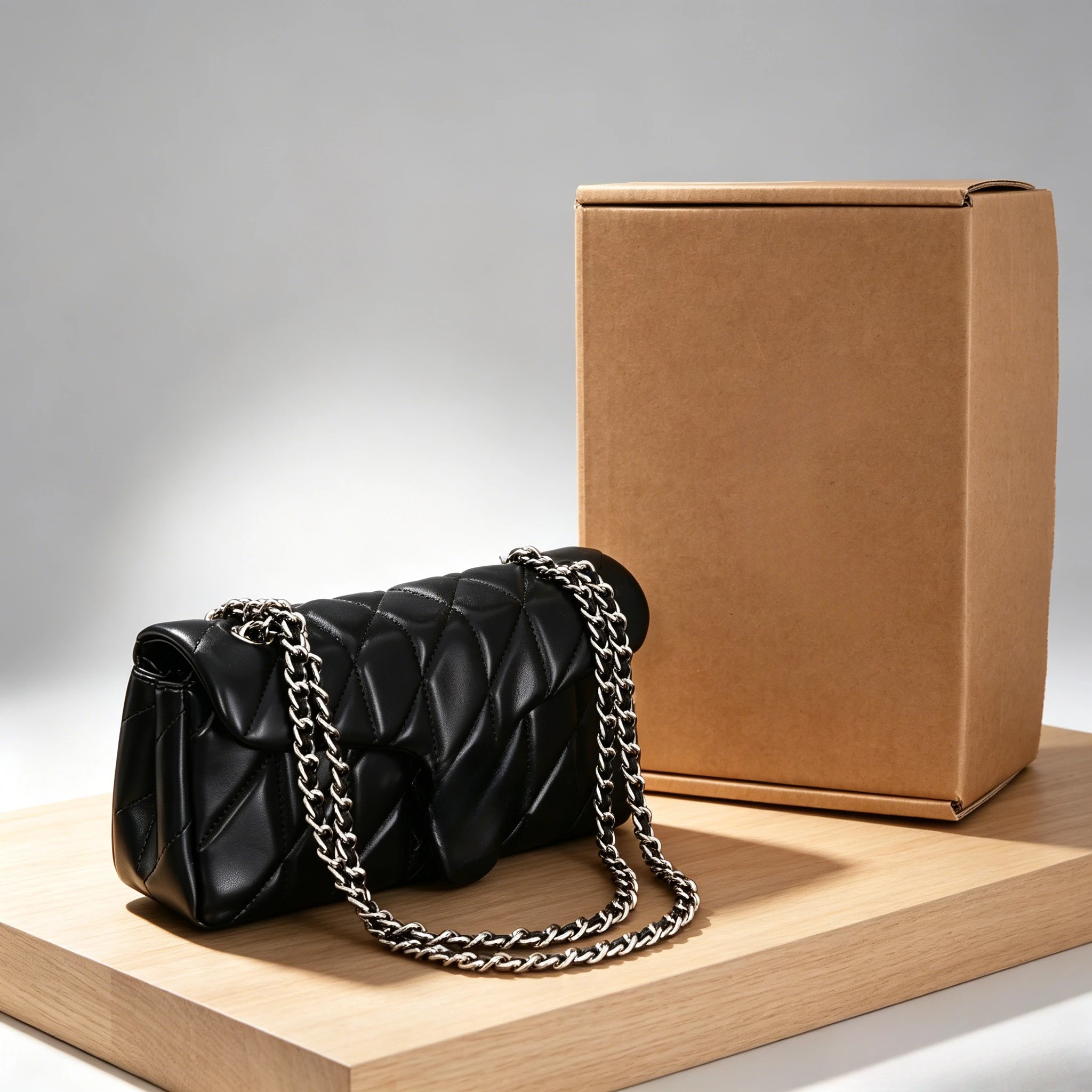 Simple Quilted Chain Underarm Bag, Detachable Strap, Casual Shoulder Purse for Commute and Leisure
Simple Quilted Chain Underarm Bag, Detachable Strap, Casual Shoulder Purse for Commute and Leisure