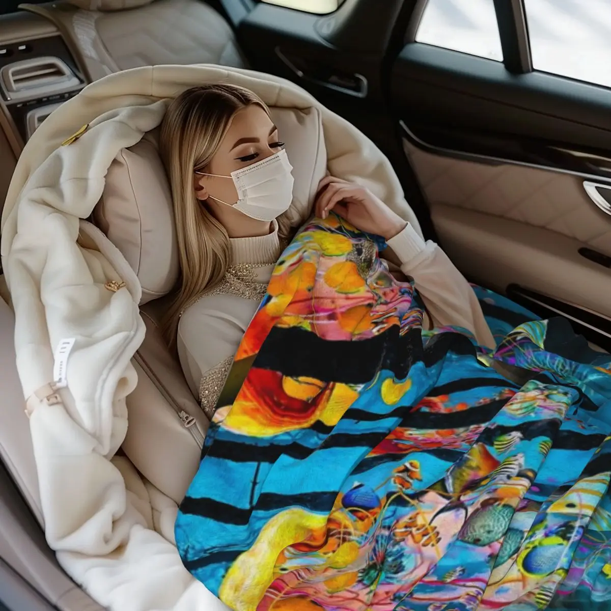 Soft and Cozy Electric Throw Blanket for Sofa or Bed Jellyfish World Forest Tapestry Design
Soft and Cozy Electric Throw Blanket for Sofa or Bed Jellyfish World Forest Tapestry Design