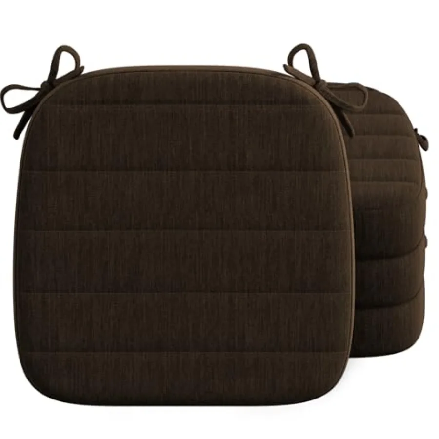 Dining Chair Cushions Set of 4 - Foam Pads for Kitchen and Indoor Room Chairs 2'' Thick - 16x17 inch, Washable Seat Cushions wi
Dining Chair Cushions Set of 4 - Foam Pads for Kitchen and Indoor Room Chairs 2'' Thick - 16x17 inch, Washable Seat Cushions wi