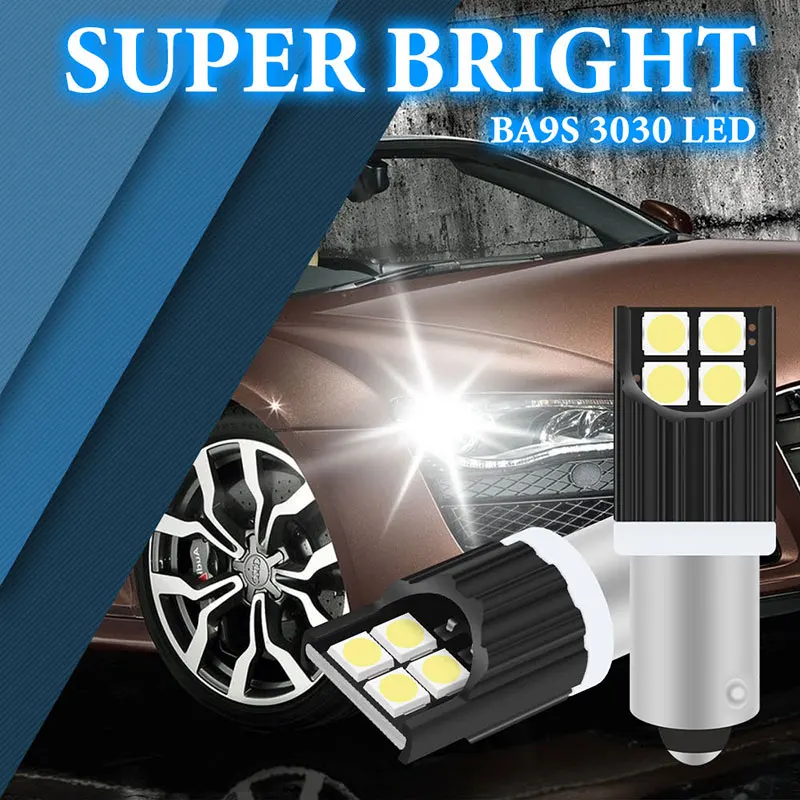KEVANLY 2pcs BA9S T4W LED Bulbs Indicator 8SMD Chip Interior Signal Lamp Canbus Indoor Lights Backup Light 12V White Aluminium
KEVANLY 2pcs BA9S T4W LED Bulbs Indicator 8SMD Chip Interior Signal Lamp Canbus Indoor Lights Backup Light 12V White Aluminium