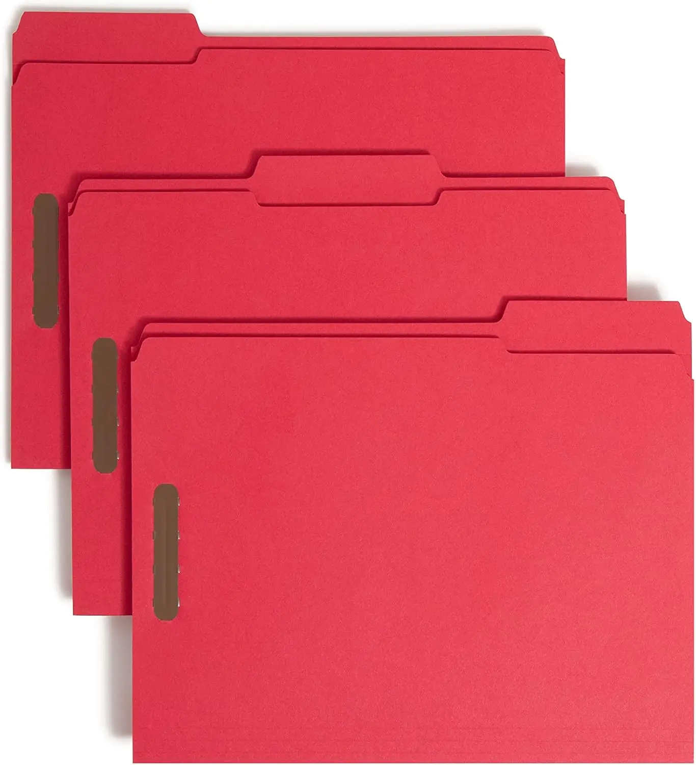 Fastener File Folders with Reinforced Tabs, Letter Size, Red, 2 Fasteners per Folder, 50 per Box for Office Organization
Fastener File Folders with Reinforced Tabs, Letter Size, Red, 2 Fasteners per Folder, 50 per Box for Office Organization