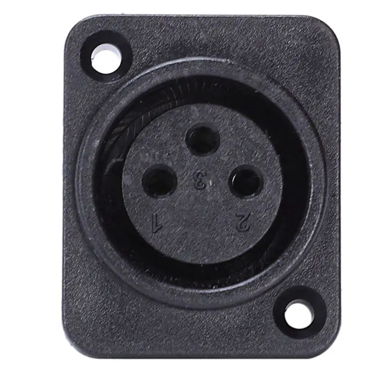 AYHF 40Pcs Black XLR 3Pin Female Jack Panel Mount Chassis PCB Socket Connector
AYHF 40Pcs Black XLR 3Pin Female Jack Panel Mount Chassis PCB Socket Connector