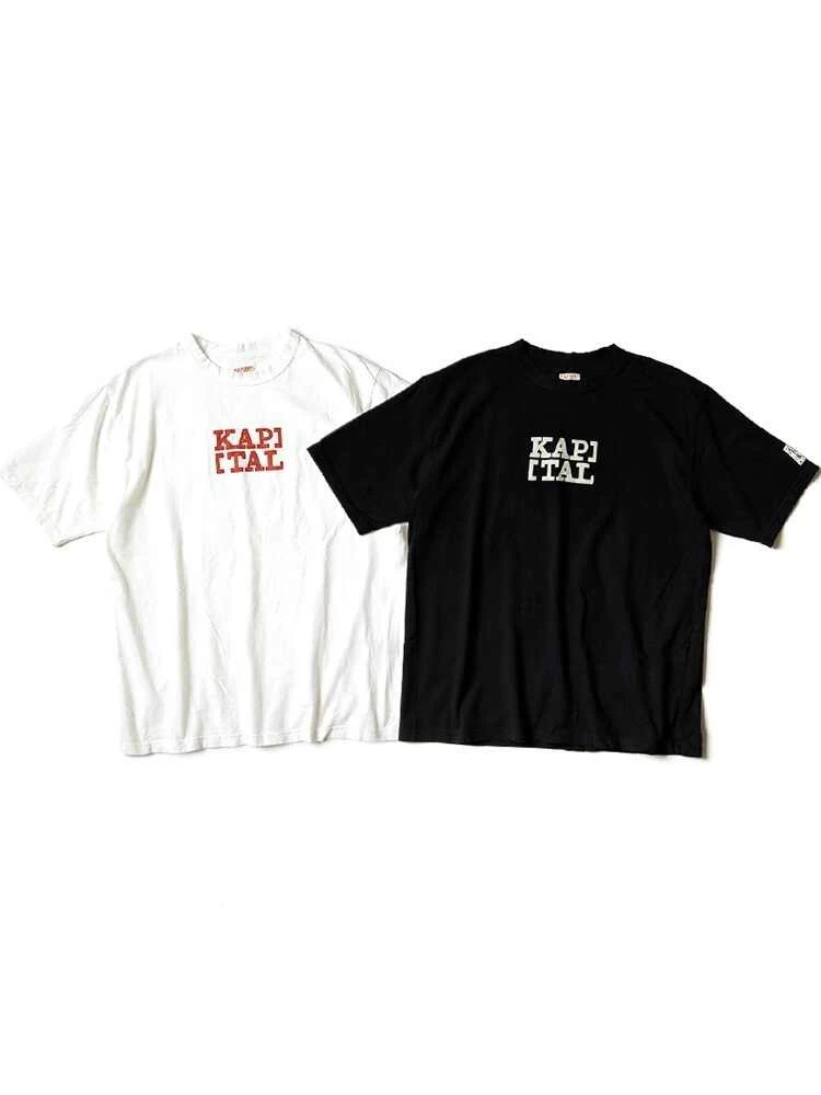 24SS Kapital Japanese Casual Unisex Trendy Printed Logo Short Sleeved T-shirt Men Summer T New
24SS Kapital Japanese Casual Unisex Trendy Printed Logo Short Sleeved T-shirt Men Summer T New