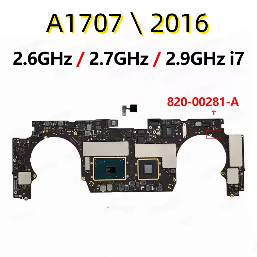 Оригинальная материнская плата A1707 для MacBook Pro Retina 15 "логическая плата с Touch ID 256G 512 ГБ 1 ТБ 820-00281-A 820-00928-A 2016 2017
Оригинальная материнская плата A1707 для MacBook Pro Retina 15 "логическая плата с Touch ID 256G 512 ГБ 1 ТБ 820-00281-A 820-00928-A 2016 2017