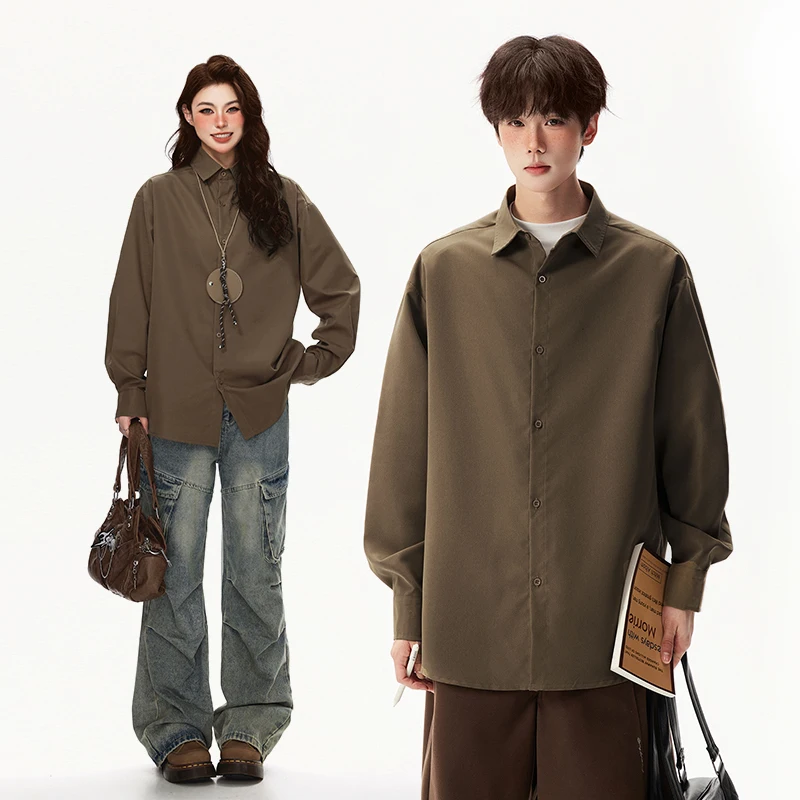 Осенняя однотонная свободная рубашка премиум-класса 2023 года: повседневная, универсальная, однотонная повседневная молодежная студенческая рубашка-рубашка
Осенняя однотонная свободная рубашка премиум-класса 2023 года: повседневная, универсальная, однотонная повседневная молодежная студенческая рубашка-рубашка