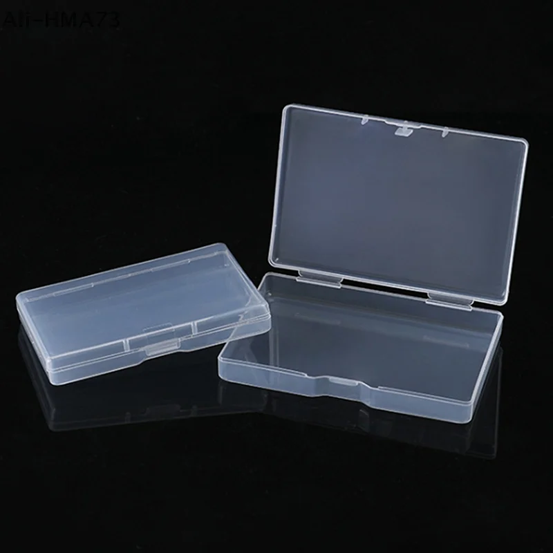 10pcs Rectangular Transparent Plastic Box Jewelry Card Stationery Storage Box Small Item Storage Box
10pcs Rectangular Transparent Plastic Box Jewelry Card Stationery Storage Box Small Item Storage Box