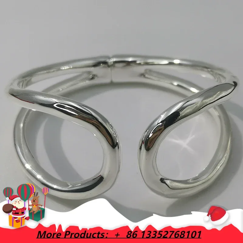 2025 European and American minimalist niche design silver geometric opening bracelet couple jewelry gift
2025 European and American minimalist niche design silver geometric opening bracelet couple jewelry gift