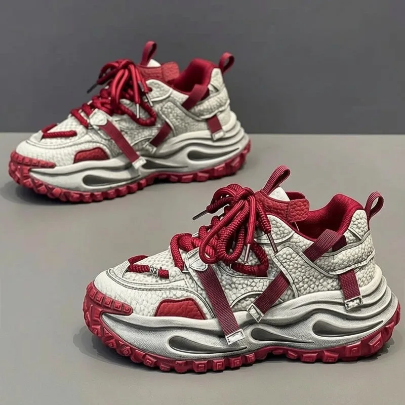 Men's Spring 2026 New Casual Sport Shoes Versatile Old Dad Shoes Tire Sole Teenagers Fashionable Low Cut Breathable Mesh Inner
Men's Spring 2026 New Casual Sport Shoes Versatile Old Dad Shoes Tire Sole Teenagers Fashionable Low Cut Breathable Mesh Inner
