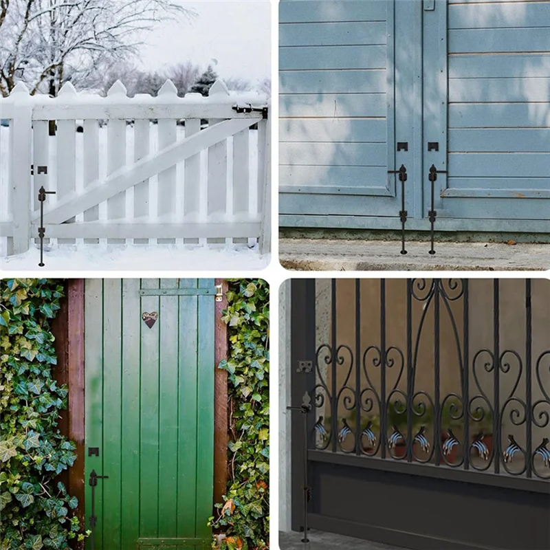 18Inch Cane Bolt Heavy Duty Gate Drop Rod, Hardware Ground Latch Gate Stopper Gate Hardware, Cane Bolts For Wood Fences-B91B
18Inch Cane Bolt Heavy Duty Gate Drop Rod, Hardware Ground Latch Gate Stopper Gate Hardware, Cane Bolts For Wood Fences-B91B