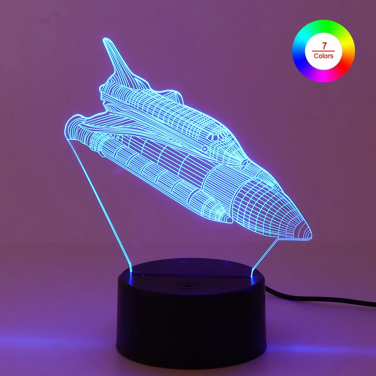 3D-светильник-ракета LED: настольная лампа для спальни, прикроватной тумбочки, кофейного столика, украшение для свадебных вечеринок, премиум-акрил, сенсорное управление
3D-светильник-ракета LED: настольная лампа для спальни, прикроватной тумбочки, кофейного столика, украшение для свадебных вечеринок, премиум-акрил, сенсорное управление