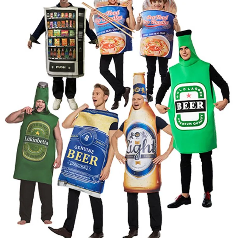 Halloween Costume Vending Machine Beer Instant Noodles Parent-Child Outfits Company Year-End Party Funny Traditional Chinese ...
Halloween Costume Vending Machine Beer Instant Noodles Parent-Child Outfits Company Year-End Party Funny Traditional Chinese ...