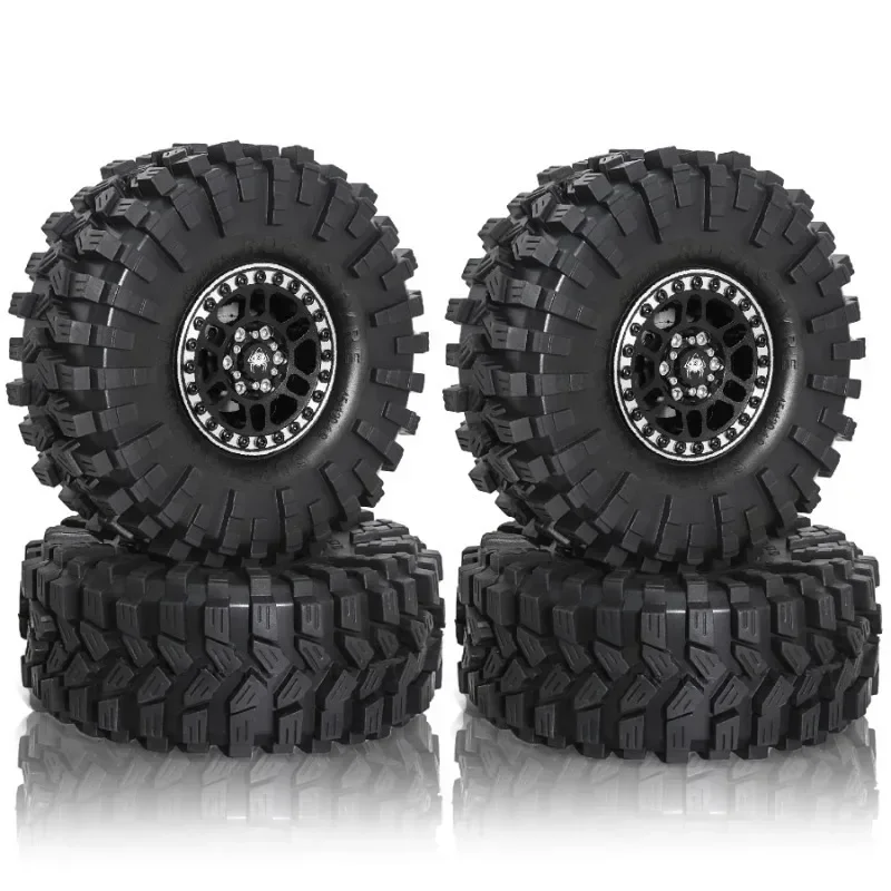 1.9 Inch 120mm Rubber Tires+metal Wheel Hub For 1/10 Rc Crawler Car Trxs Trx4 Trx6 Axial Scx10 90046 Redcat Yikong Rc4wd Rgt
1.9 Inch 120mm Rubber Tires+metal Wheel Hub For 1/10 Rc Crawler Car Trxs Trx4 Trx6 Axial Scx10 90046 Redcat Yikong Rc4wd Rgt