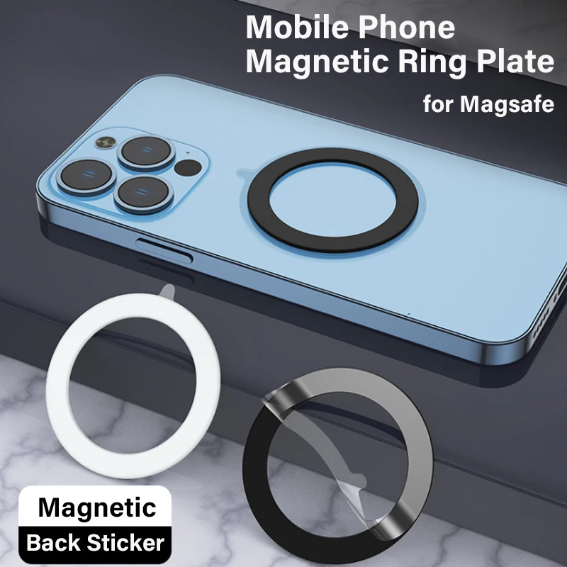 Mobile Phone Magnetic Plate for Magsafe Wireless Charging Back Sticker Patch for Magnetic Stand Magnet Sheet for iPhone Samsung
Mobile Phone Magnetic Plate for Magsafe Wireless Charging Back Sticker Patch for Magnetic Stand Magnet Sheet for iPhone Samsung