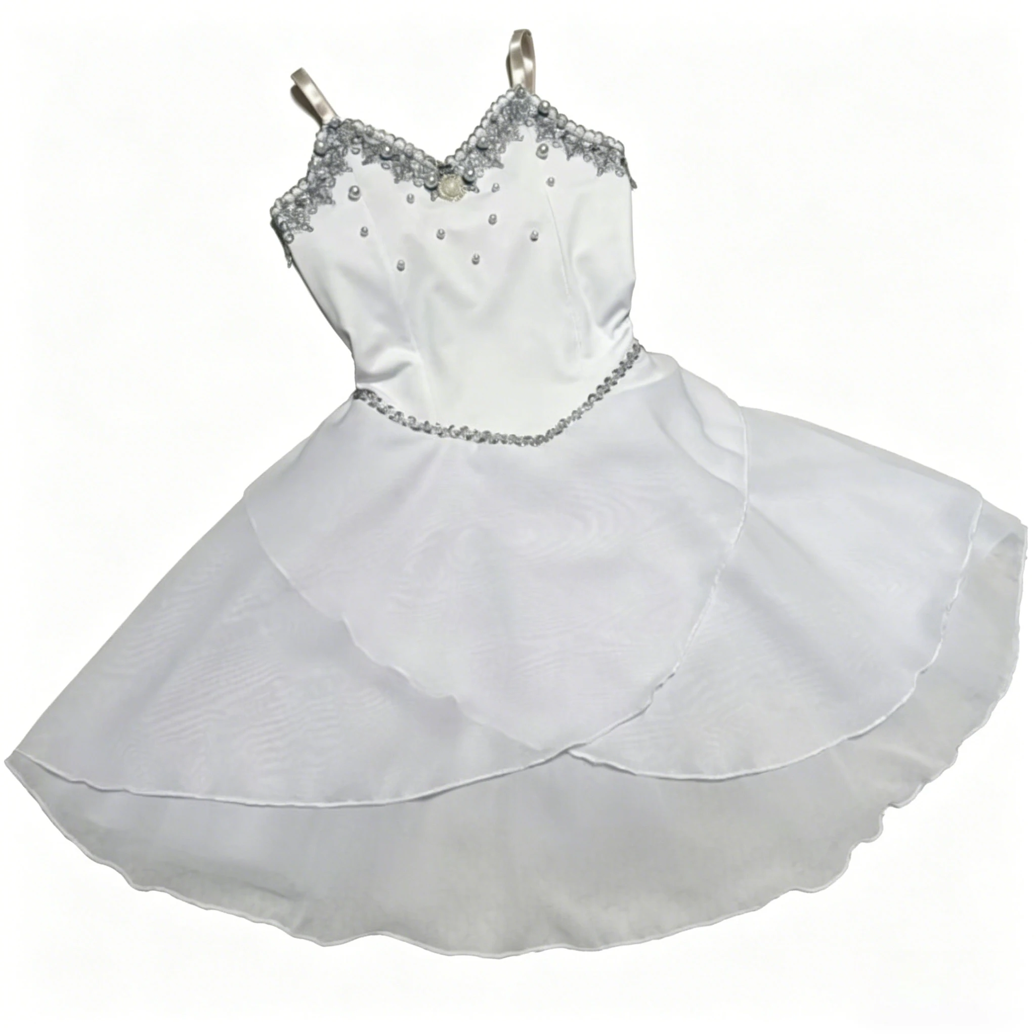 Ballerina Party Dress Children Girl Dance Costumes Pearl Patchwork Slip Pleated Gauzy Professional Romantic Tutu Ballet Dress
Ballerina Party Dress Children Girl Dance Costumes Pearl Patchwork Slip Pleated Gauzy Professional Romantic Tutu Ballet Dress