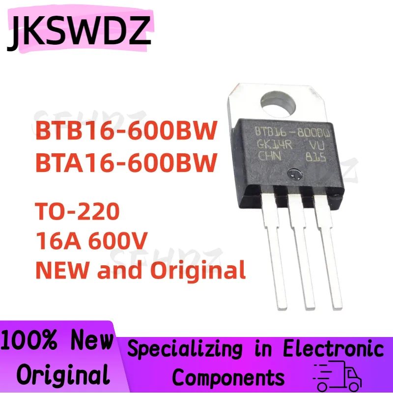 100% NEW and Original 10PCS BTB16-600BW BTA16-600BW BTB16600BW BTA16600BW BTA16 TO-220 16A 600V Triac thyristor
100% NEW and Original 10PCS BTB16-600BW BTA16-600BW BTB16600BW BTA16600BW BTA16 TO-220 16A 600V Triac thyristor