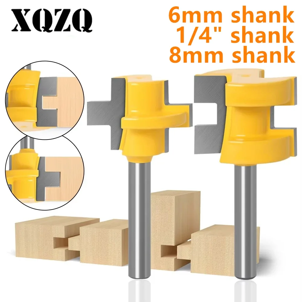 2pc Mini Tongue & Groove Router Bit Set - 1/4" 6mm 8mm Shank Line knife Woodworking cutter Tenon Cutter for Woodworking Tools
2pc Mini Tongue & Groove Router Bit Set - 1/4" 6mm 8mm Shank Line knife Woodworking cutter Tenon Cutter for Woodworking Tools