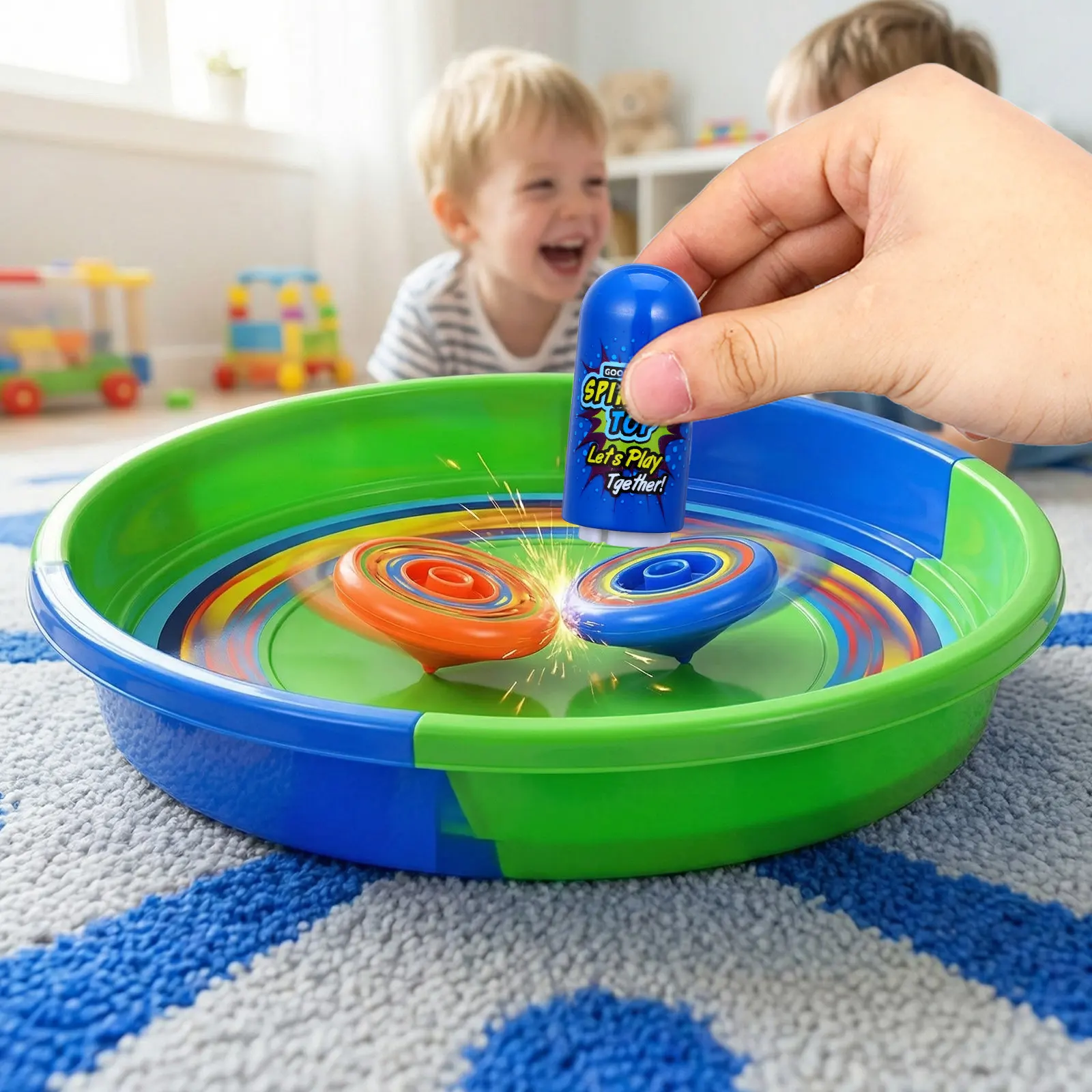1Set Colorful Stacking Tops for Children Stackable Spinning Gyro Set with Play Arena Ideal for Toddlers Boys Girls Hand Eye
1Set Colorful Stacking Tops for Children Stackable Spinning Gyro Set with Play Arena Ideal for Toddlers Boys Girls Hand Eye