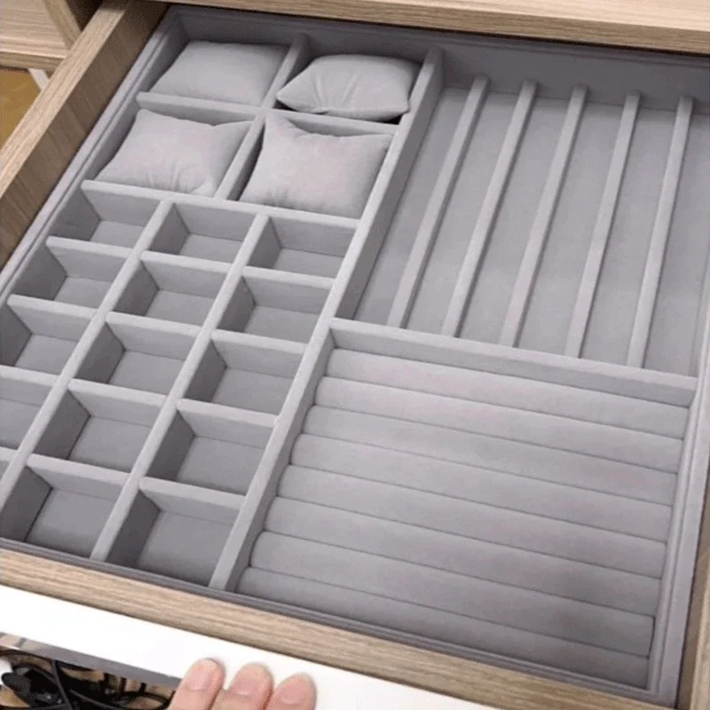 Soft Velvet Jewelry Box Drawer Storage Display Tray Drawer Case Jewelry Holder For Ring Earrings Bracelet Jewelry Organizer Box
Soft Velvet Jewelry Box Drawer Storage Display Tray Drawer Case Jewelry Holder For Ring Earrings Bracelet Jewelry Organizer Box
