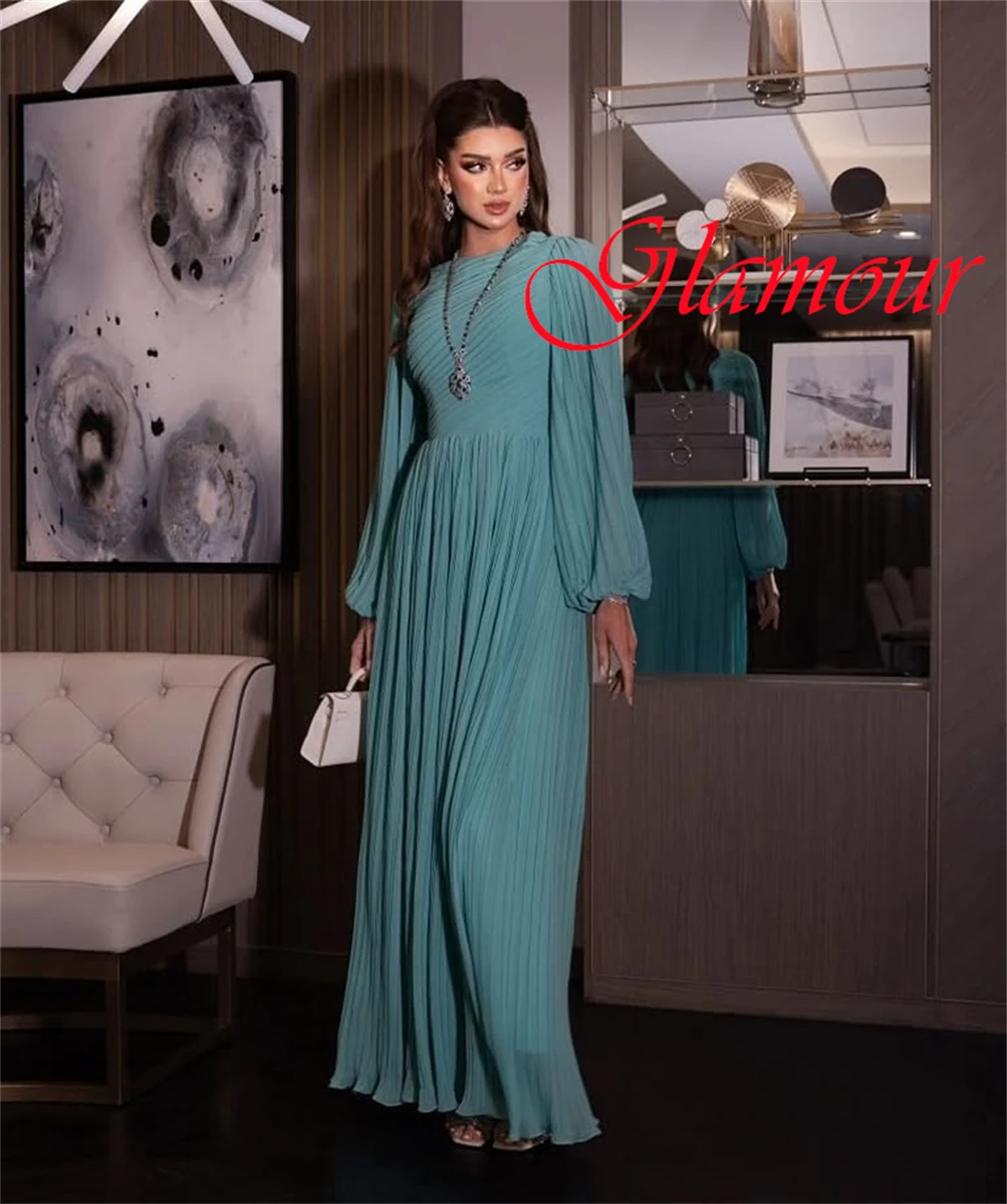 Customized High Quality Light Blue Chiffon Evening Dress Classic Crew Neck Puff Sleeves Long Sleeves Zipper Back Cocktail Dress
Customized High Quality Light Blue Chiffon Evening Dress Classic Crew Neck Puff Sleeves Long Sleeves Zipper Back Cocktail Dress