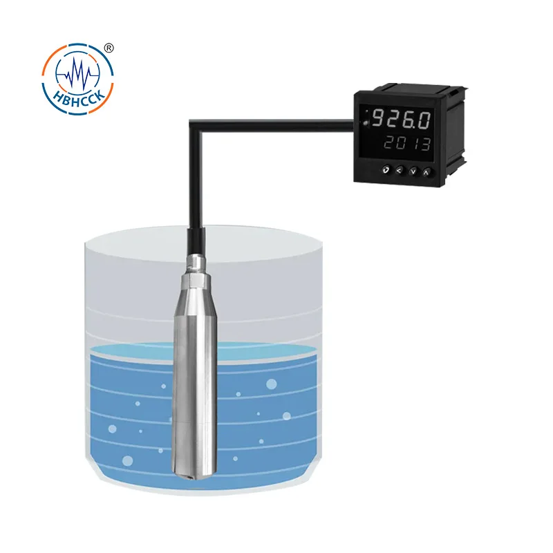 HCCK 0~350m Piezoresistive Silicon Analog Stainless Steel Liquid Water Level Sensor Submersible Water Level Transmitter
HCCK 0~350m Piezoresistive Silicon Analog Stainless Steel Liquid Water Level Sensor Submersible Water Level Transmitter