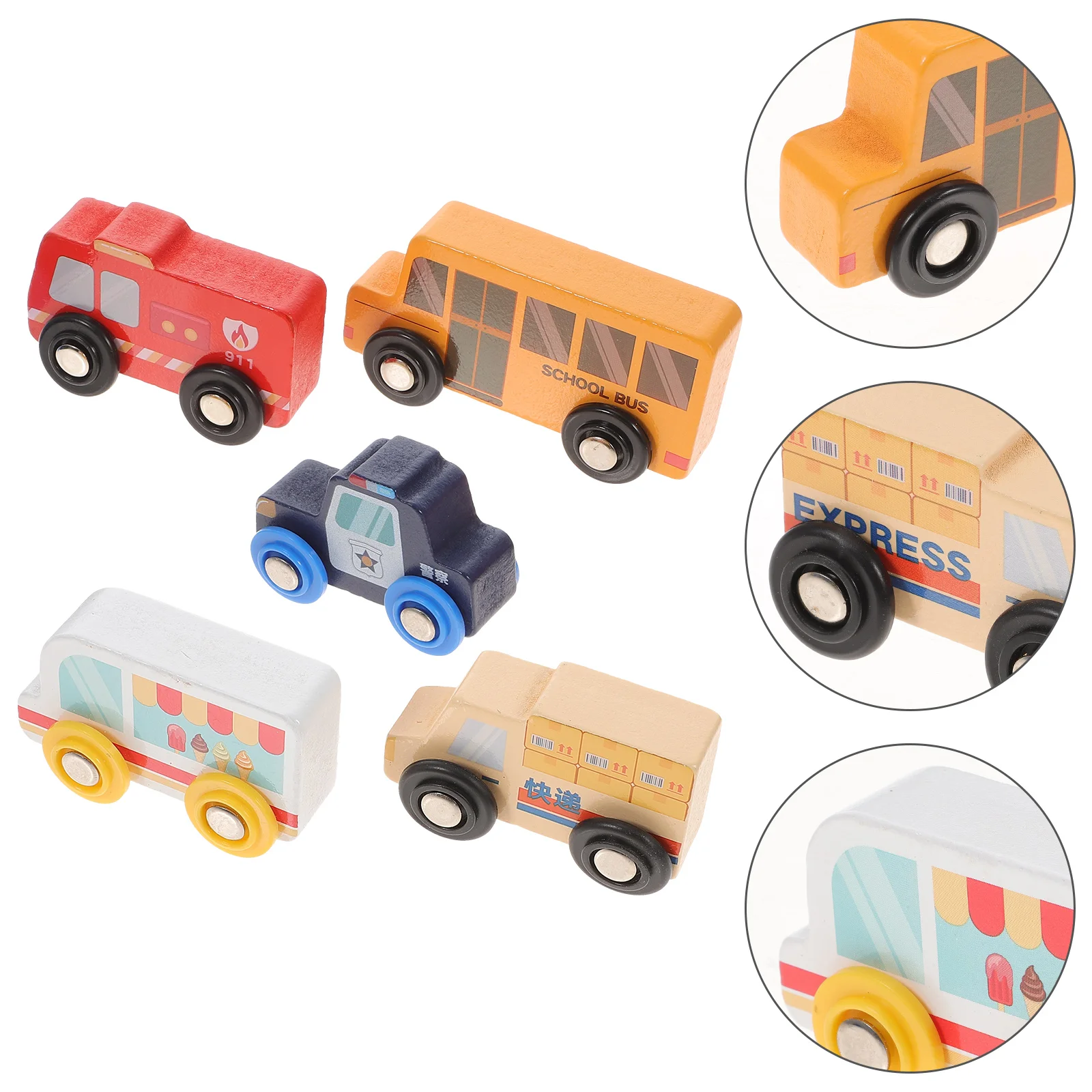 Kids Boys Wooden Scene Car Toddler Toys Small Vehicle Figurines Ambulance Toddlers Travel
Kids Boys Wooden Scene Car Toddler Toys Small Vehicle Figurines Ambulance Toddlers Travel