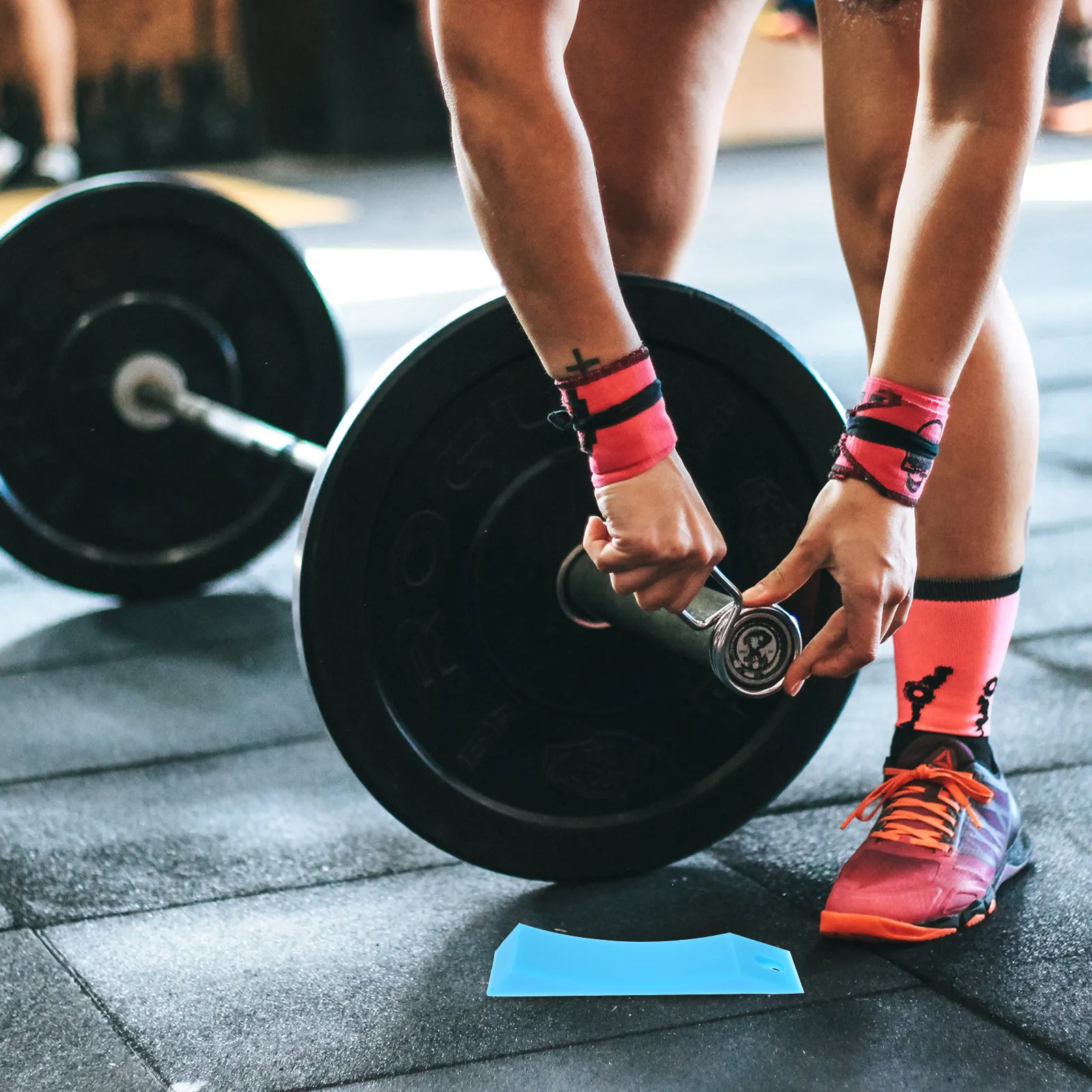 Deadlift Jack Silicone Barbell Plate Fixation Pad Portable Non-Slip Weightlifting Mat for Barbell Dumbbell Loading Unloading
Deadlift Jack Silicone Barbell Plate Fixation Pad Portable Non-Slip Weightlifting Mat for Barbell Dumbbell Loading Unloading