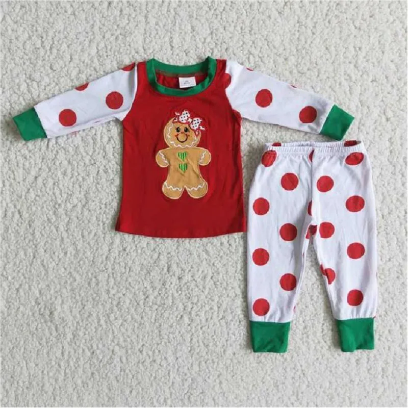 Toddler Spring Fashion Kids Cute Girl Bear Polka Dot Pajamas Boutique Wholesale Baby Girls Children Clothing Outfits
Toddler Spring Fashion Kids Cute Girl Bear Polka Dot Pajamas Boutique Wholesale Baby Girls Children Clothing Outfits