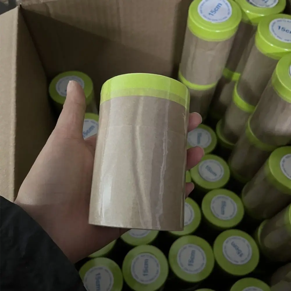 Портативная 15 м предварительно наклеенная малярная бумага с возможностью обрезки, прочная маскирующая бумага для краски, настенное покрытие для покраски, спрей, защитный
Портативная 15 м предварительно наклеенная малярная бумага с возможностью обрезки, прочная маскирующая бумага для краски, настенное покрытие для покраски, спрей, защитный