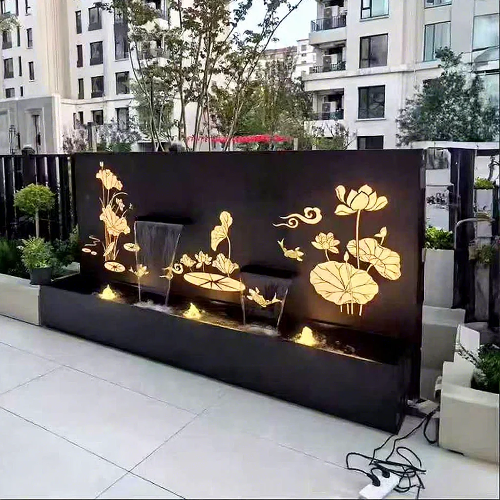 European Style Front Yard Water Feature for City Gardens Landscape
European Style Front Yard Water Feature for City Gardens Landscape
