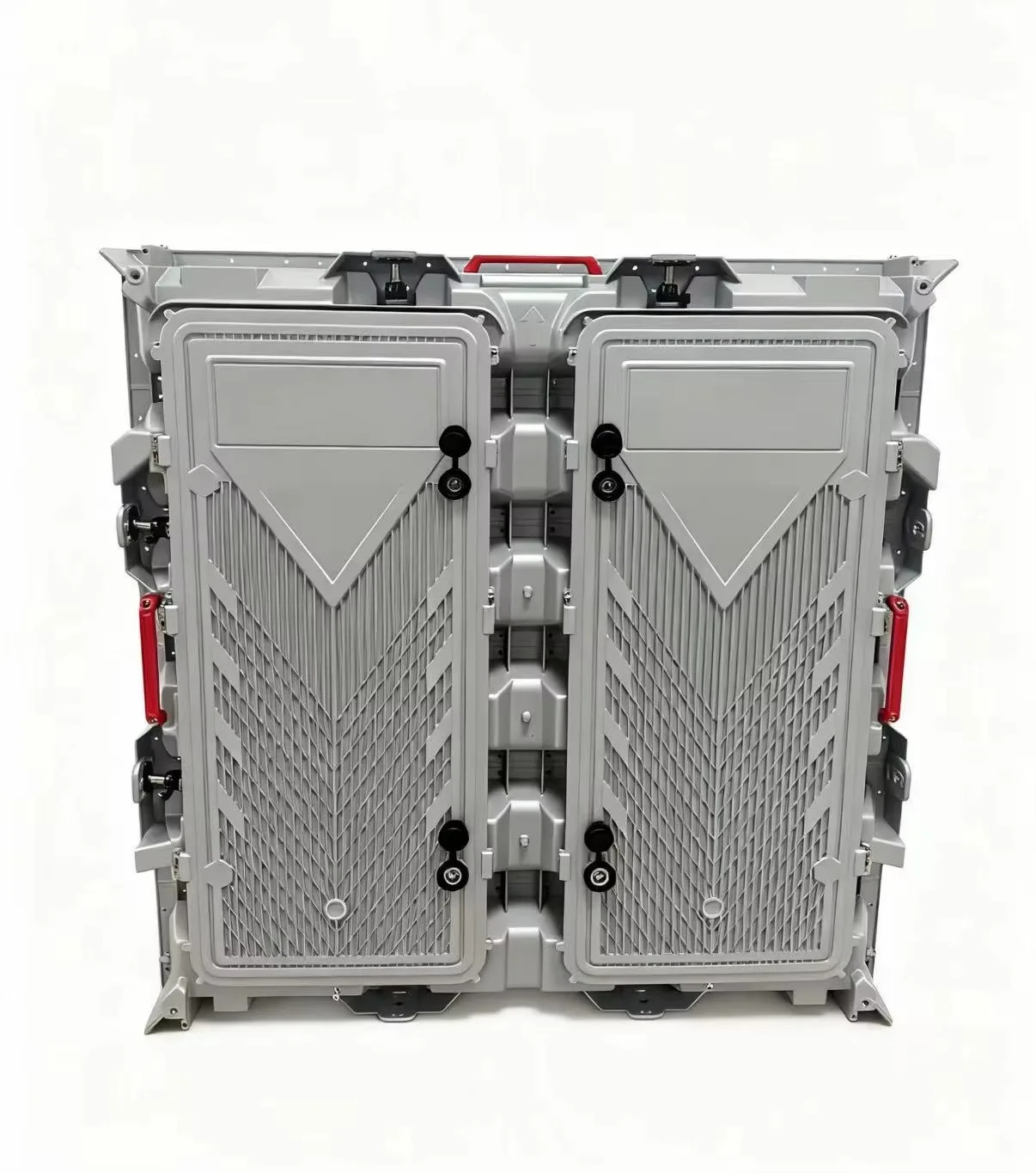 Настраиваемый алюминиевый LED-кабинет – быстрозащелкивающаяся конструкция для обслуживания уличных арендных LED-экранов (P2.6/P3.91, высокая яркость)
Настраиваемый алюминиевый LED-кабинет – быстрозащелкивающаяся конструкция для обслуживания уличных арендных LED-экранов (P2.6/P3.91, высокая яркость)