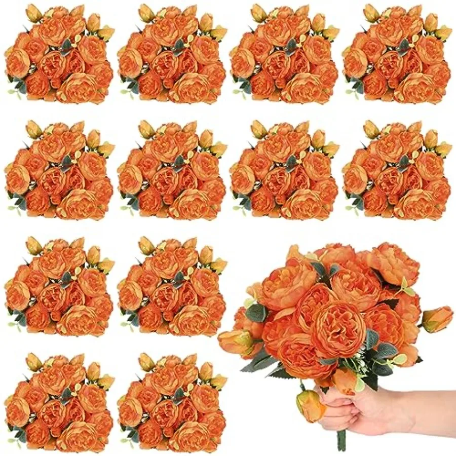 24 Bundles Artificial Peonies Flowers Wedding Faux Flowers Silk Peony Bouquet Bulk Bride Fake Florals Arrangements for Table Ce
24 Bundles Artificial Peonies Flowers Wedding Faux Flowers Silk Peony Bouquet Bulk Bride Fake Florals Arrangements for Table Ce