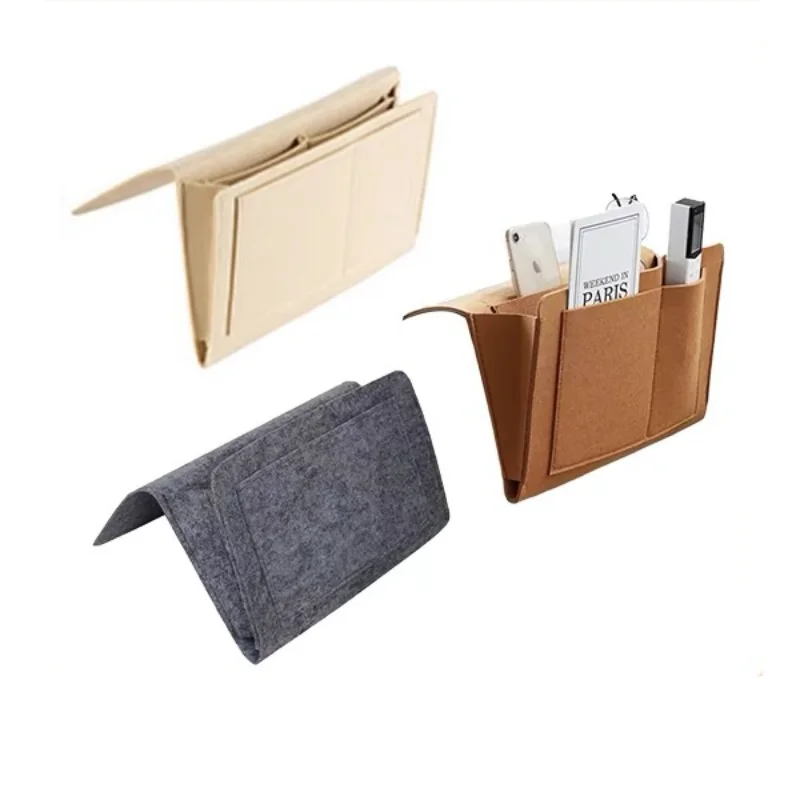 Felt Bedside Storage Bag Pouch Bed Desk Bag Sofa TV Remote Control Hanging Caddy Couch Storage Organizer Bed Holder Pockets
Felt Bedside Storage Bag Pouch Bed Desk Bag Sofa TV Remote Control Hanging Caddy Couch Storage Organizer Bed Holder Pockets