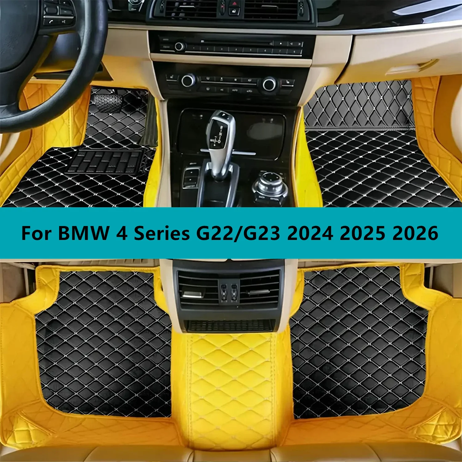 Автомобильные коврики для BMW 4 серии G22/G23 2024 2025 2026, полный комплект кожаных всепогодных водонепроницаемых автомобильных ковриков
Автомобильные коврики для BMW 4 серии G22/G23 2024 2025 2026, полный комплект кожаных всепогодных водонепроницаемых автомобильных ковриков