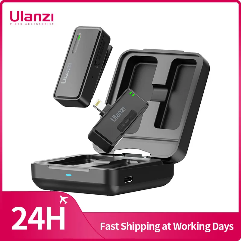 Ulanzi 2.4G Wireless Microphone Voice Recording Pen for iPhone 14 13 12 11 Pro Max X XS XR Max Noise Cancelling Microphone
Ulanzi 2.4G Wireless Microphone Voice Recording Pen for iPhone 14 13 12 11 Pro Max X XS XR Max Noise Cancelling Microphone