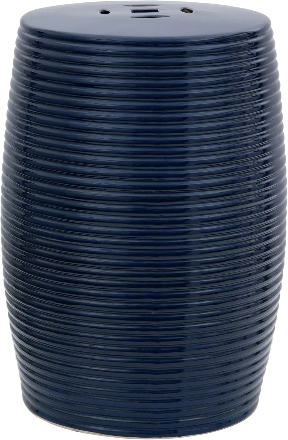 Темно-синий рифленый фарфоровый садовый стул, 18-дюймовое керамическое сиденье для улицы для элегантного декора
Темно-синий рифленый фарфоровый садовый стул, 18-дюймовое керамическое сиденье для улицы для элегантного декора