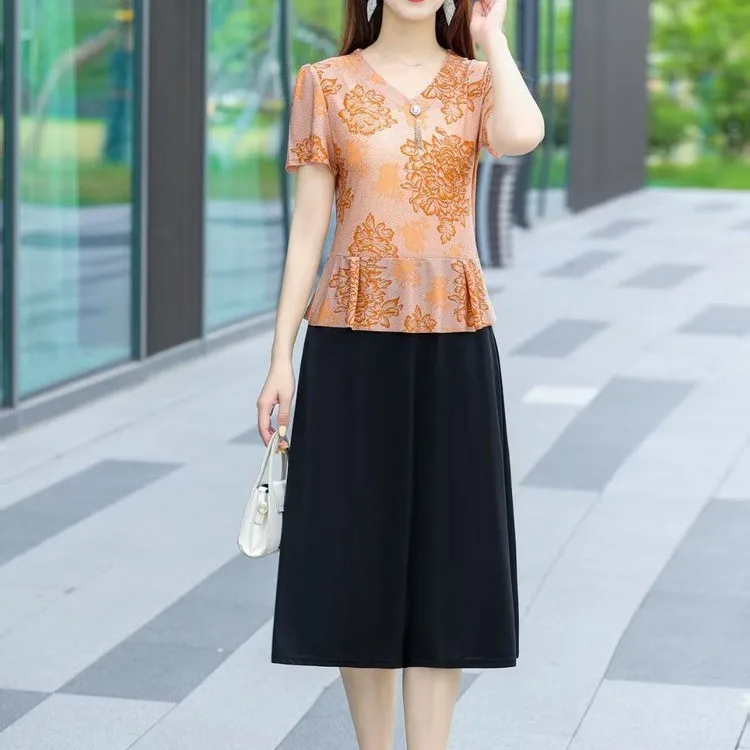 Новая модная юбка миди для женщин среднего возраста, скрывающая живот, в китайском стиле, летняя коллекция 2025 года
Новая модная юбка миди для женщин среднего возраста, скрывающая живот, в китайском стиле, летняя коллекция 2025 года