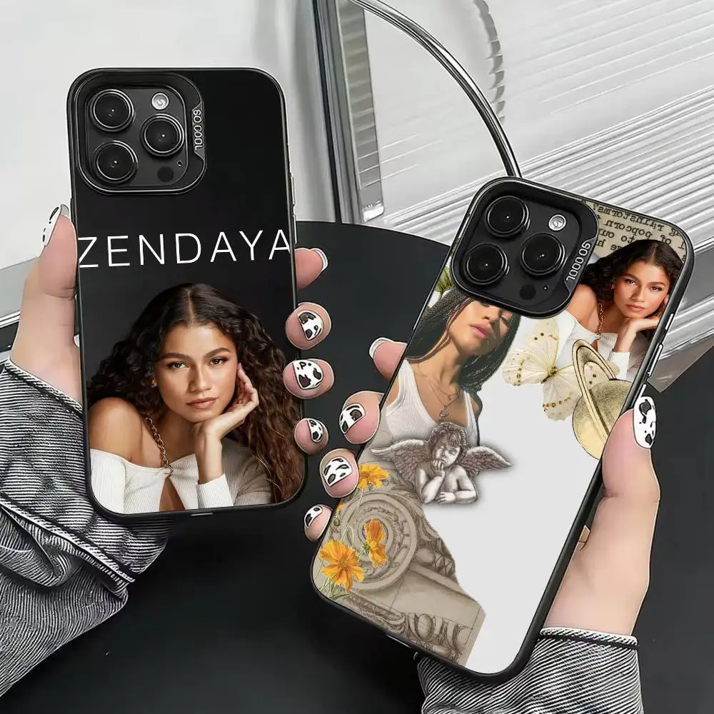 Actor Emmy Winner Zendaya Phone Case For iPhone 17,16,15,14,13,12,11 Plus,Pro Max,XS,Colorful Silver Black Cover
Actor Emmy Winner Zendaya Phone Case For iPhone 17,16,15,14,13,12,11 Plus,Pro Max,XS,Colorful Silver Black Cover