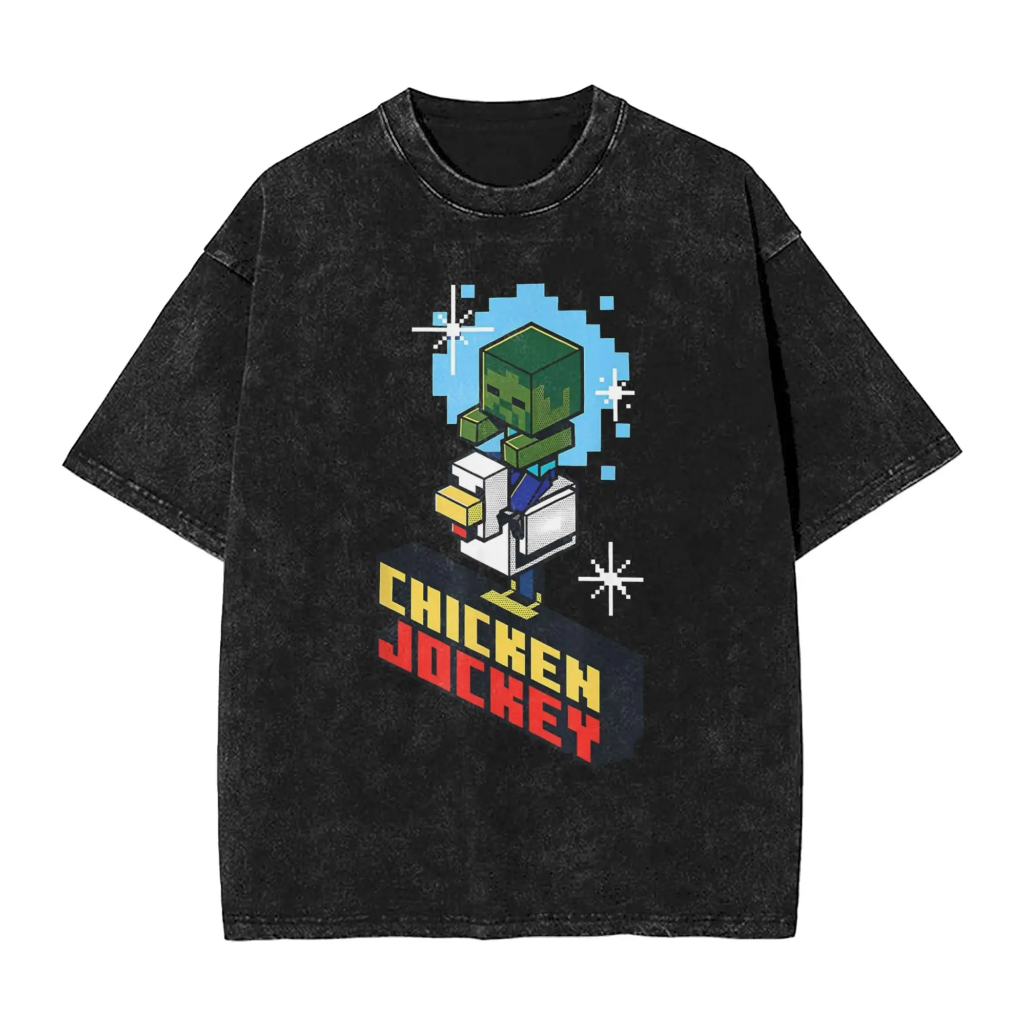 Graphic Printed Cute Chicken Jockey Washed T Shirt Merch Harajuku T-Shirts for Men Women Tee Shirt
Graphic Printed Cute Chicken Jockey Washed T Shirt Merch Harajuku T-Shirts for Men Women Tee Shirt