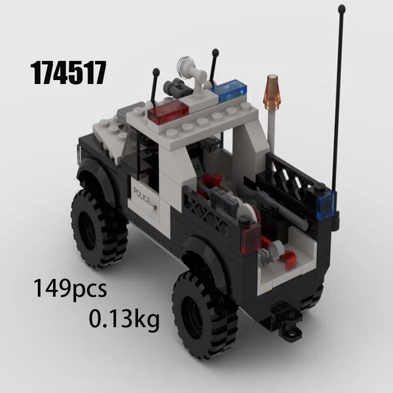 H4Spot MOC-174517 37375 полицейский строительный блок, автомобиль, городской автомобиль, военный транспорт, модель строительного блока, сделай сам, собранная модель автомобиля, игрушка
H4Spot MOC-174517 37375 полицейский строительный блок, автомобиль, городской автомобиль, военный транспорт, модель строительного блока, сделай сам, собранная модель автомобиля, игрушка