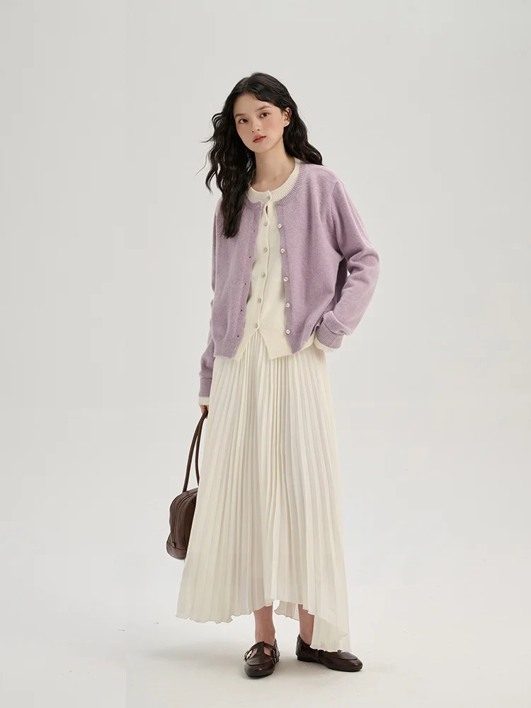 Soft Thi Knitted Cardigan Easy Care No Pilling Simple Design Ladies Long Sve round Ne Open Front Sweater Casual Sle
Soft Thi Knitted Cardigan Easy Care No Pilling Simple Design Ladies Long Sve round Ne Open Front Sweater Casual Sle