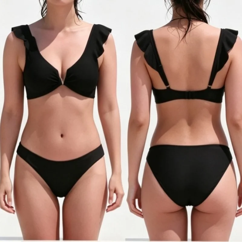 2026New high-end beach vacation casual two-piece bikini set for women
2026New high-end beach vacation casual two-piece bikini set for women